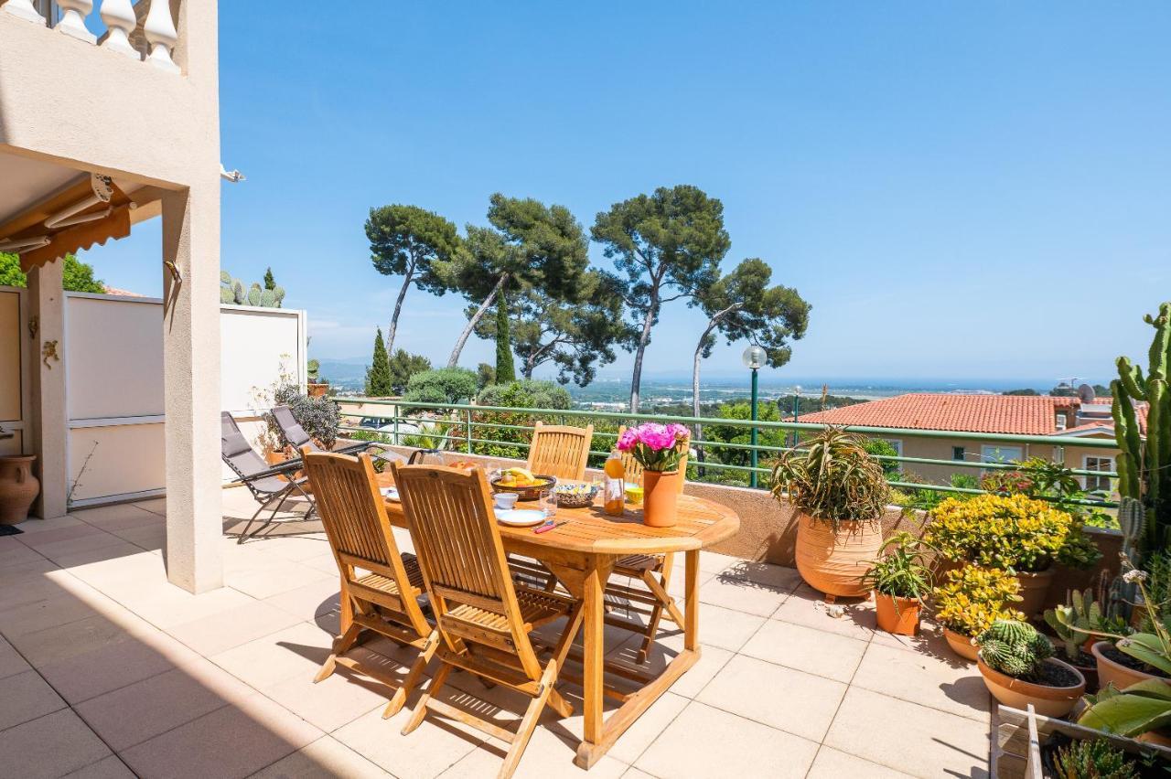 La Cle Vue Mer, Clim, Terrasse, Parking A 耶尔 外观 照片