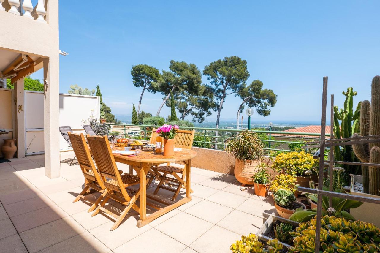 La Cle Vue Mer, Clim, Terrasse, Parking A 耶尔 外观 照片